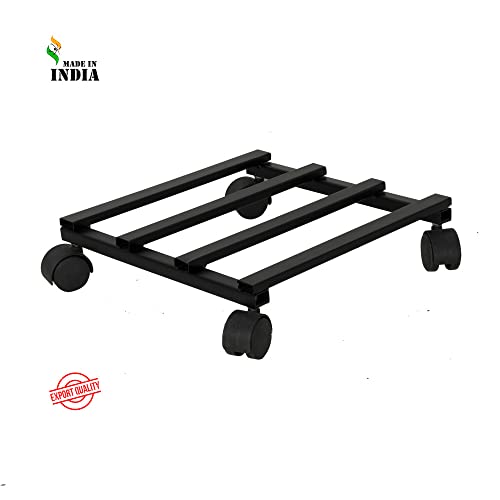 DECOWORLD || Plant Stand with Wheels || Planter Stand with Wheels for Flower Pots and Plant Pots|| ( Set of 4) - Image 5