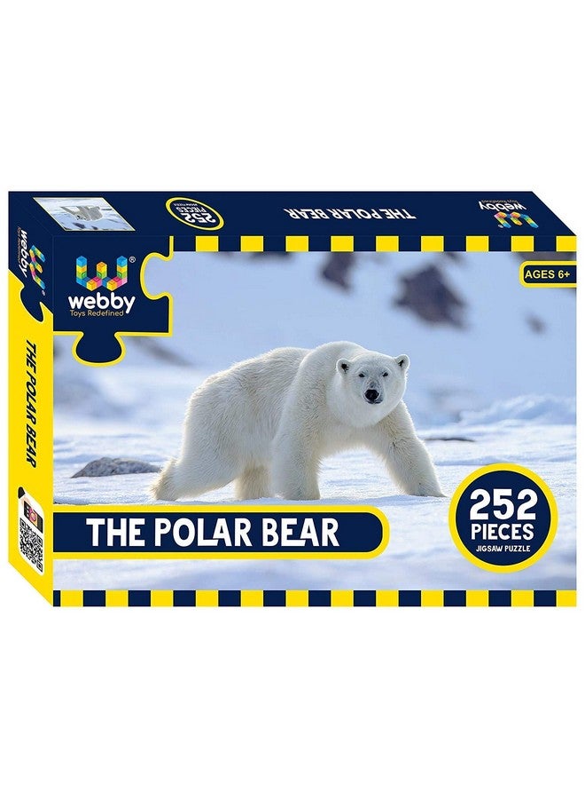 Webby Polar Bear Jigsaw Floor Puzzle for 6+ Boys & Girls Toy - Image 1