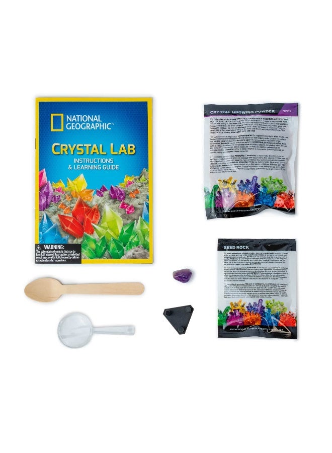 NATIONAL GEOGRAPHIC طقم مختبر الكريستال الأرجواني - Image 3