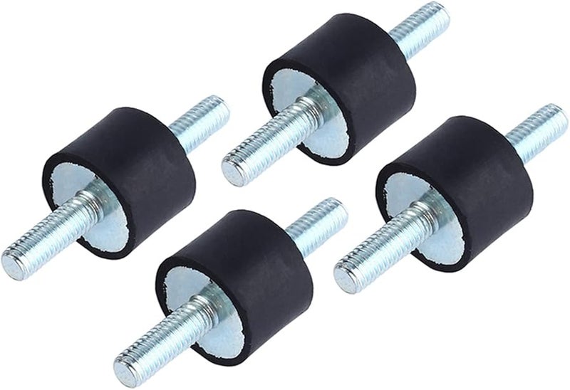 Heavy Duty Rubber Vibration Isolators M8 30x20mm Anti Shock Mounts 4 Pack - Image 4