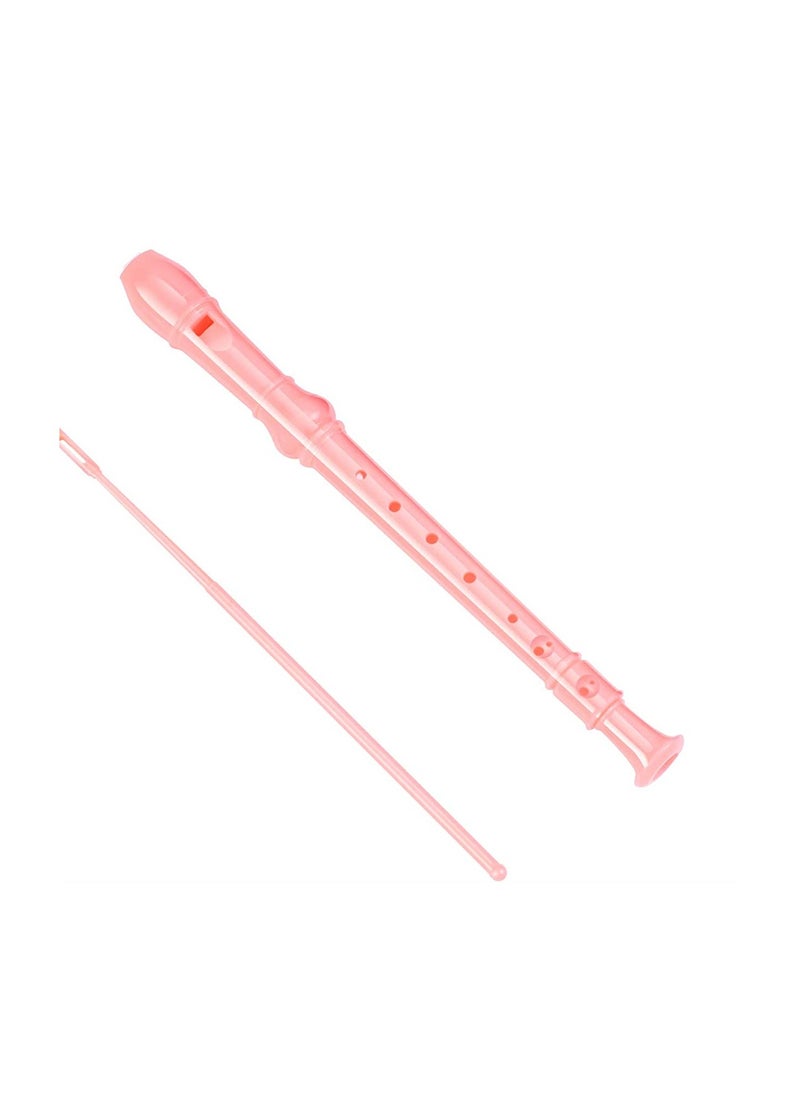Mike Music Mike Music Exceart Soprano Descant Recorder 8 Hole Flute Musical Instrument (pink)  - Image 2