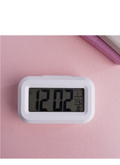ماركة غير محددة ساعة منبهة بسيطة وأنيقة بشاشة LCD (وردي)  - Image 2