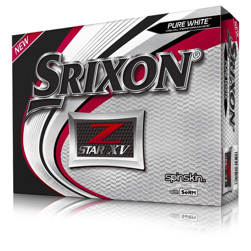 Srixon Z-Star XV 6 Pure White Golf Balls (One Dozen) - Image 4