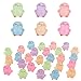 Sinbana 30pcs Glow in The Dark Mini Resin Penguins 6 Colors Luminous Tiny Penguin Micro Fairy Garden Landscape for Dollhouse - Image 2