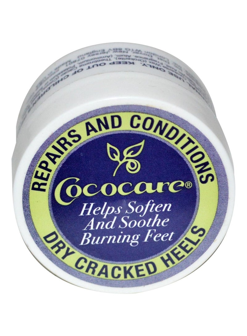 Cococare, Repairs and Conditions, Dry Cracked Heels Cream, Helps Soften and Soothe Burning Feet, 11 g (5 oz) - Image 1