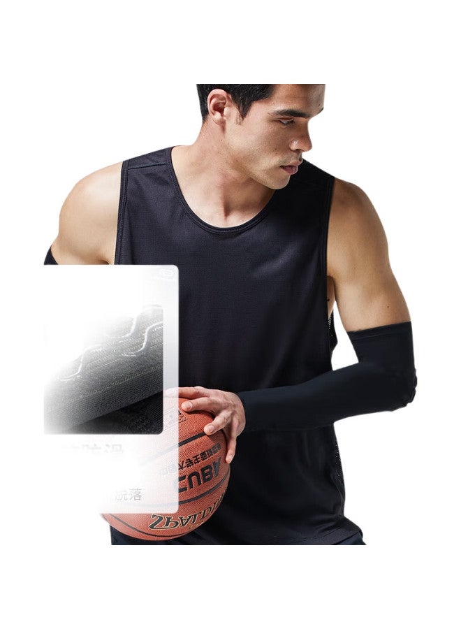 NAILEKESI Basketball Arm Sleeves For Men, Extended Sports Elbow Pads, Arm Guards, Fitness Sleeves, Tennis Elbow Protectors, One Pair, Xl Size - Image 3