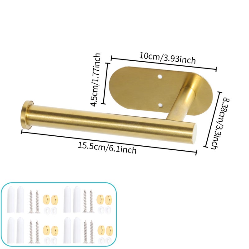 Yagoo 2 Pcs Adhesive Curtain Holdbacksï¼ŒScrew-in Curtain Tie Backs Curtain Holders Tiebacks Curtain Hooks for Wall Mounted Curtain Pull Backs for Home Decor Drapes (2, Gold) - Image 3