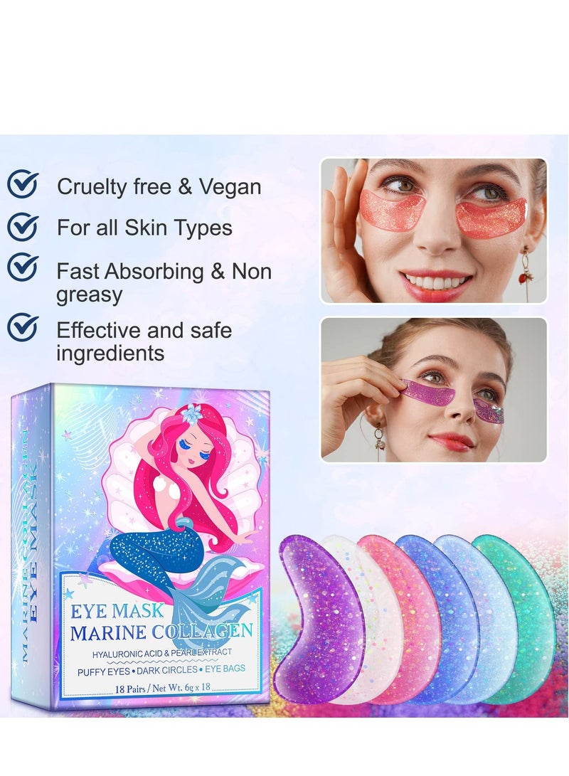 Excefore Under Eye Patches, 18 Pairs Mask, Patches for Puffy Eyes, Masks Beauty - Image 2