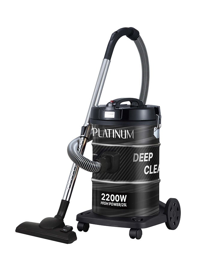 Platinum Vacuum Cleaner, 2200W, 25L, Black & Gray  - Image 2