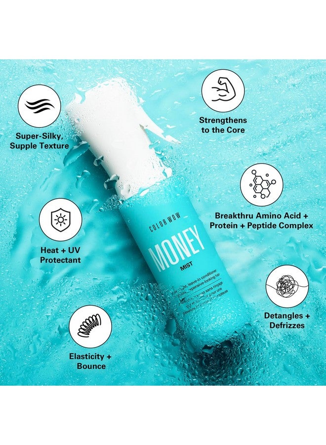 كولور واو رذاذ كولور واو موني - علاج فاخر يُترك على الشعر لشعر لامع وباهظ الثمن | يرطب ويزيل التجعد ويفك التشابك لملمس ناعم كالحرير - Image 5