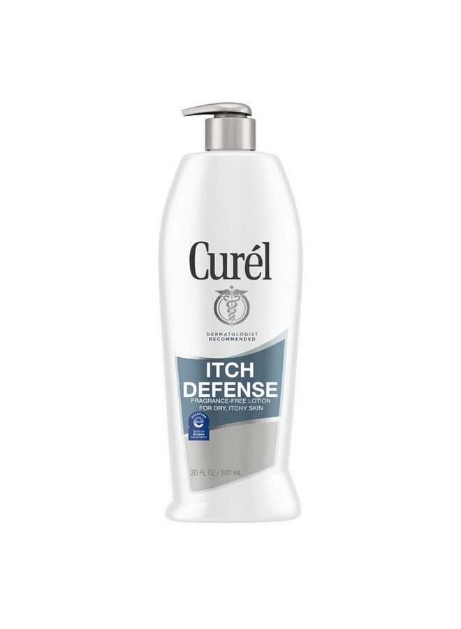 Curel Curél Itch Defense Calming Body Lotion Moisturizer For Dry Itchy Skin Body And Hand Lotion With Advanced Ceramide Complex Provitamin B5 Shea Butter 20 Ounce White - Image 2