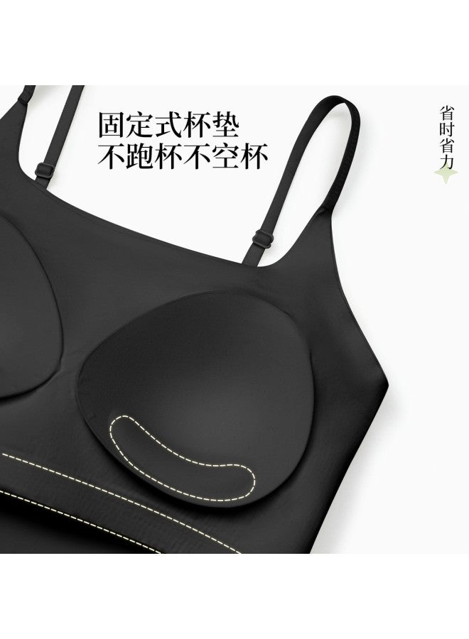 Fenton women's Round Neck Wide Strap Camisole - Wear Alone Or Layer, Side Coverage, Essential Basic Top - Image 4