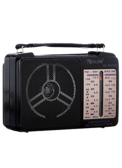 Golon Classic Mini Electric Radio RX-607AC Black  - Image 1