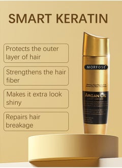 MORFOSE Argan Oil Luxury Hair Care, Hair Growth Essence to Restore Shine & Prevent Split Ends for Dry, Damaged Hair, Effective Unisex Hair Treatment, 100 ml  - Image 4