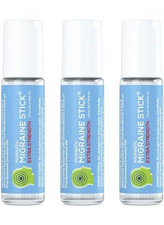 Basic Vigor Basic Vigor Migrastil Extra Strength Migraine Stick Advanced Formula. Strong Aromatherapy Roll On with Menthol and Essential Oils. No Lavender. Made in The USA. 