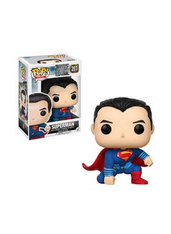 NIBEMINENT PoP! DC Comics - Justice League Superman Bobblehead 207 6.35 x 9.53cm  - Image 1
