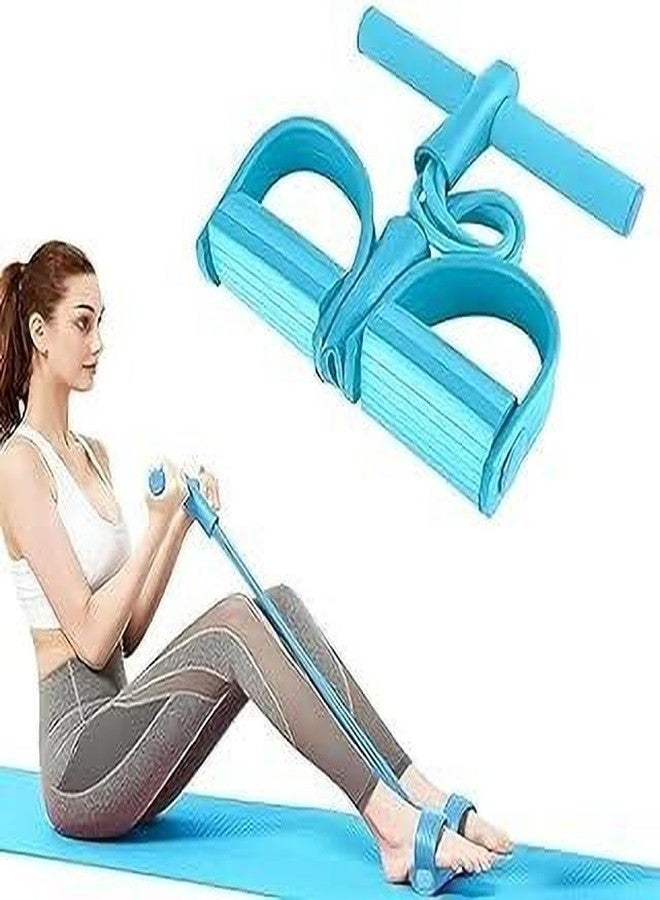 YMD Waist Reducer, Pull Rope Exerciser Resistance Tube (Multicolor) - Image 4
