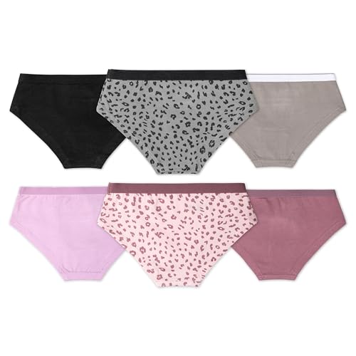 ARIEL Girls Cotton Printed Panties/Briefs (Pack of 6) (pantySLEEPYGUM-5-6-years) - Image 2