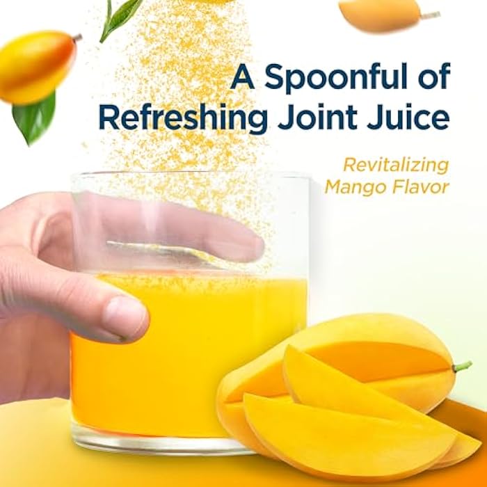 Univera RegeniCARE Canister, Glucosamine, Chondroitin, MSM, Univestin, Supports Joint Comfort + Mobility + Flexibility, 30-Day Supply (Mango Flavor) - Image 3