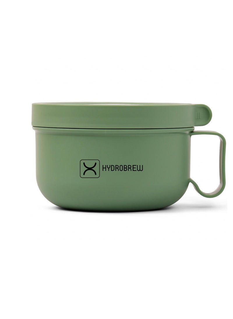 HYDROBREW - HYDROBREW Lunch Box with Folding Spoon - Green - Image 1