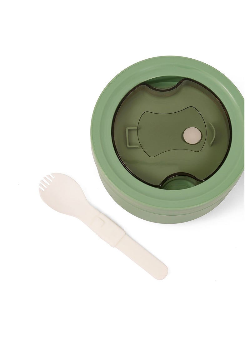 HYDROBREW - HYDROBREW Lunch Box with Folding Spoon - Green - Image 1