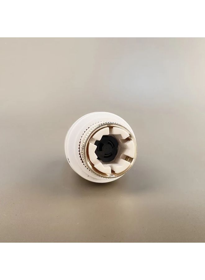 1pc Smart Thermostatic Radiator Valve Replacement Head M30x1.5 White ABS Easy Temperature Control With Red Blue Indicator No Power Required For Home And Office Heating Systems Automatic Temperature Regulation - Image 5