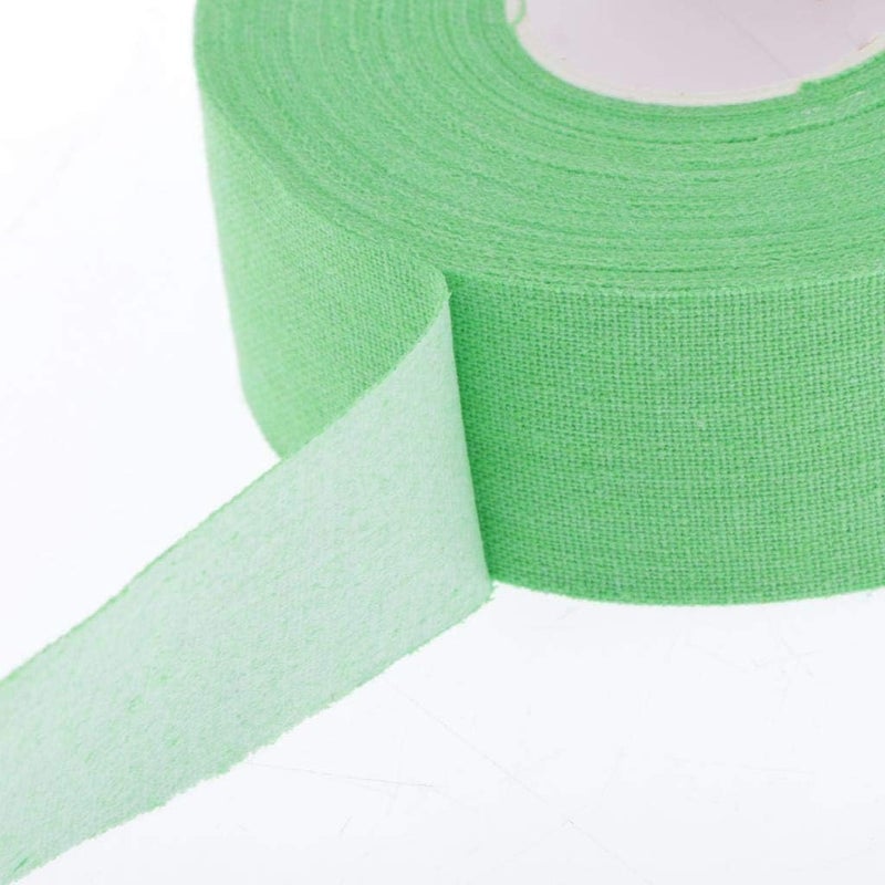 klarako 2 Rolls Cotton Cloth Antiskid Sports Tape for Hockey Baseball Bat - 1 Inch Wide, 11 Yards Long - Varies of Colors - Image 2