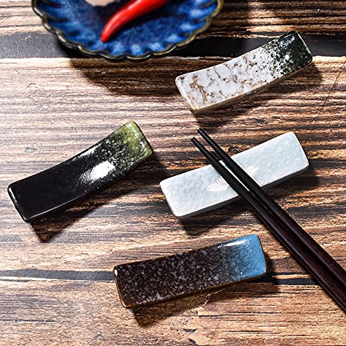 BOSILI 4 Pieces Japanese Chopstick Holders Ceramic Chopstick Rest - Image 2
