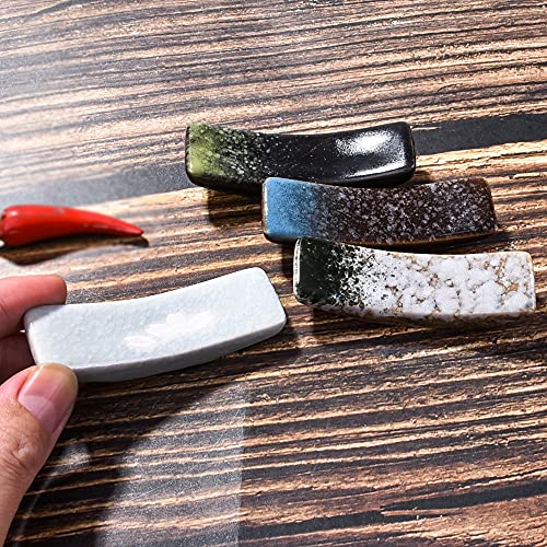 BOSILI 4 Pieces Japanese Chopstick Holders Ceramic Chopstick Rest - Image 4