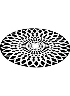 3D Space Round Carpet Multicolour 30.00 x 15.00 30.00cm