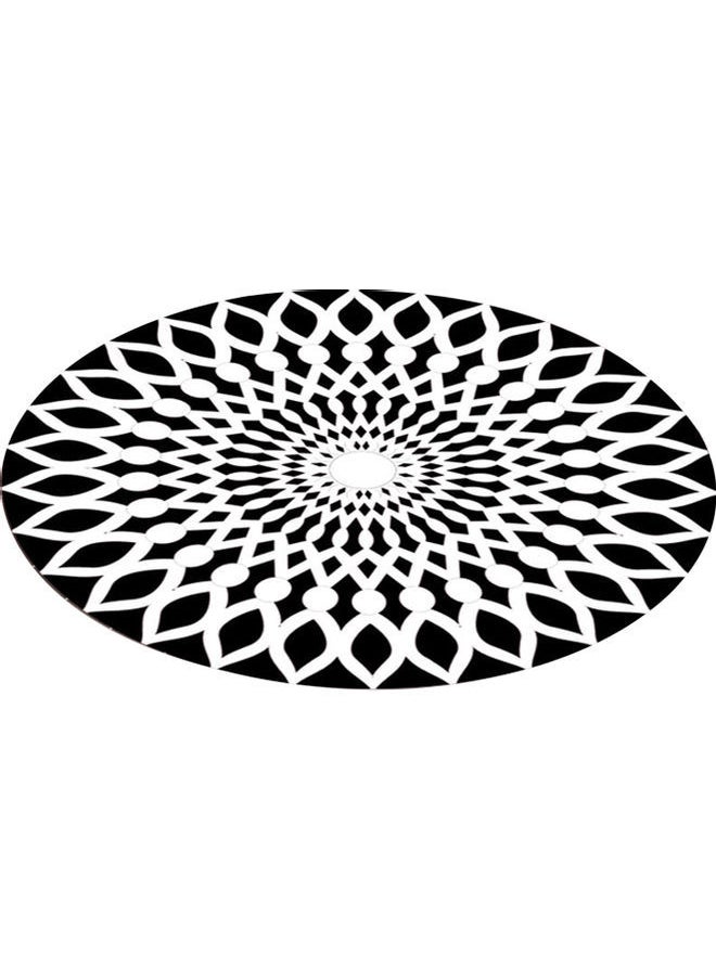 Y&D - 3D Space Round Carpet Multicolour 30.00 x 15.00 30.00cm - Image 1