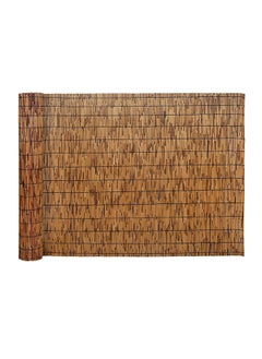 HOME TASTE Hometaste Premium Natural Reed And Bamboo Fencing And Blind - Enhance Privacy, Block Wind And Sight, And Add A Touch Of Eco-Friendly Style To Your Garden, Patio, Or Pool Area! (Corbonized) 