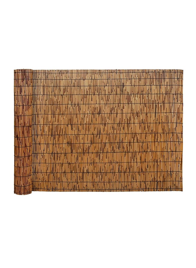 HOME TASTE - Hometaste Premium Natural Reed And Bamboo Fencing And Blind - Enhance Privacy, Block Wind And Sight, And Add A Touch Of Eco-Friendly Style To Your Garden, Patio, Or Pool Area! (Corbonized) - Image 1