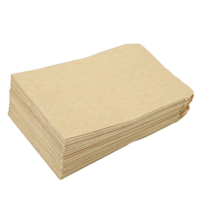 100pcs Kraft Paper Bags Corns Wheat Rice Seeds Packaging Storage Bag Envelop Style 9*13cm - Image 1