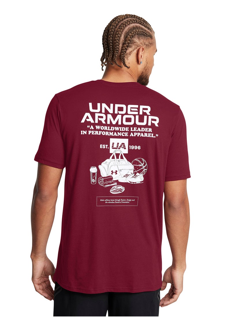 UNDER ARMOUR Archive Vintage Short Sleeve T-shirt  - Image 2