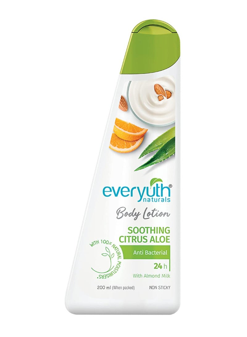 إيفريوث لوشن الجسم إيفريوث ناتشورالز المهدئ بالحمضيات والصبار 200 مل - Image 1