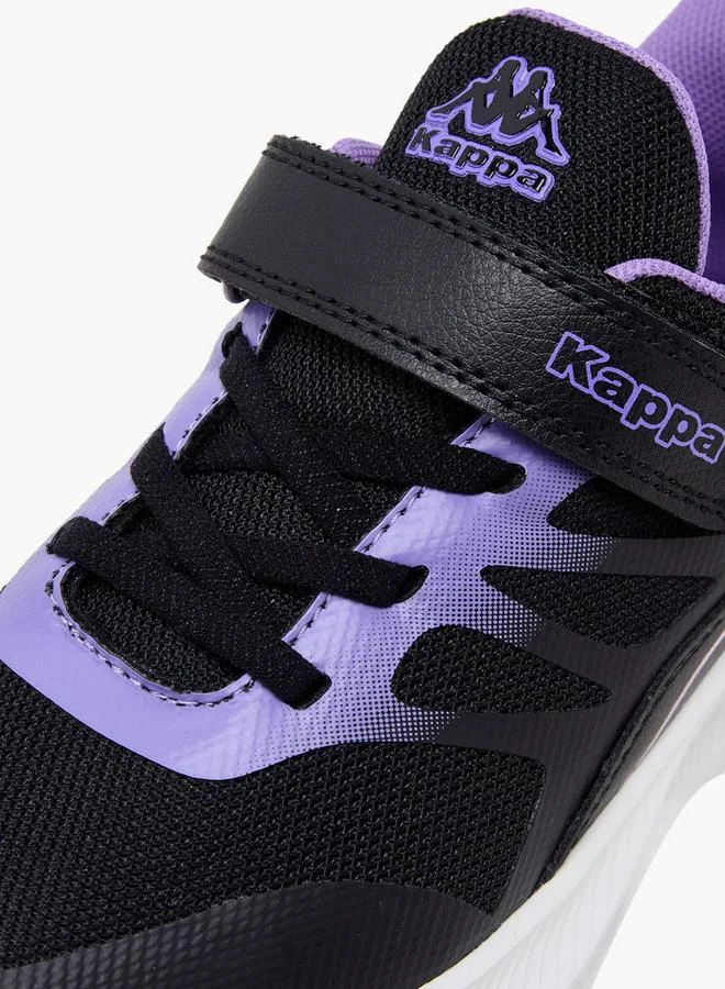 Kappa BLACK Girls Hook & Loop School Sports Shoes for Women | Best Price UAE
