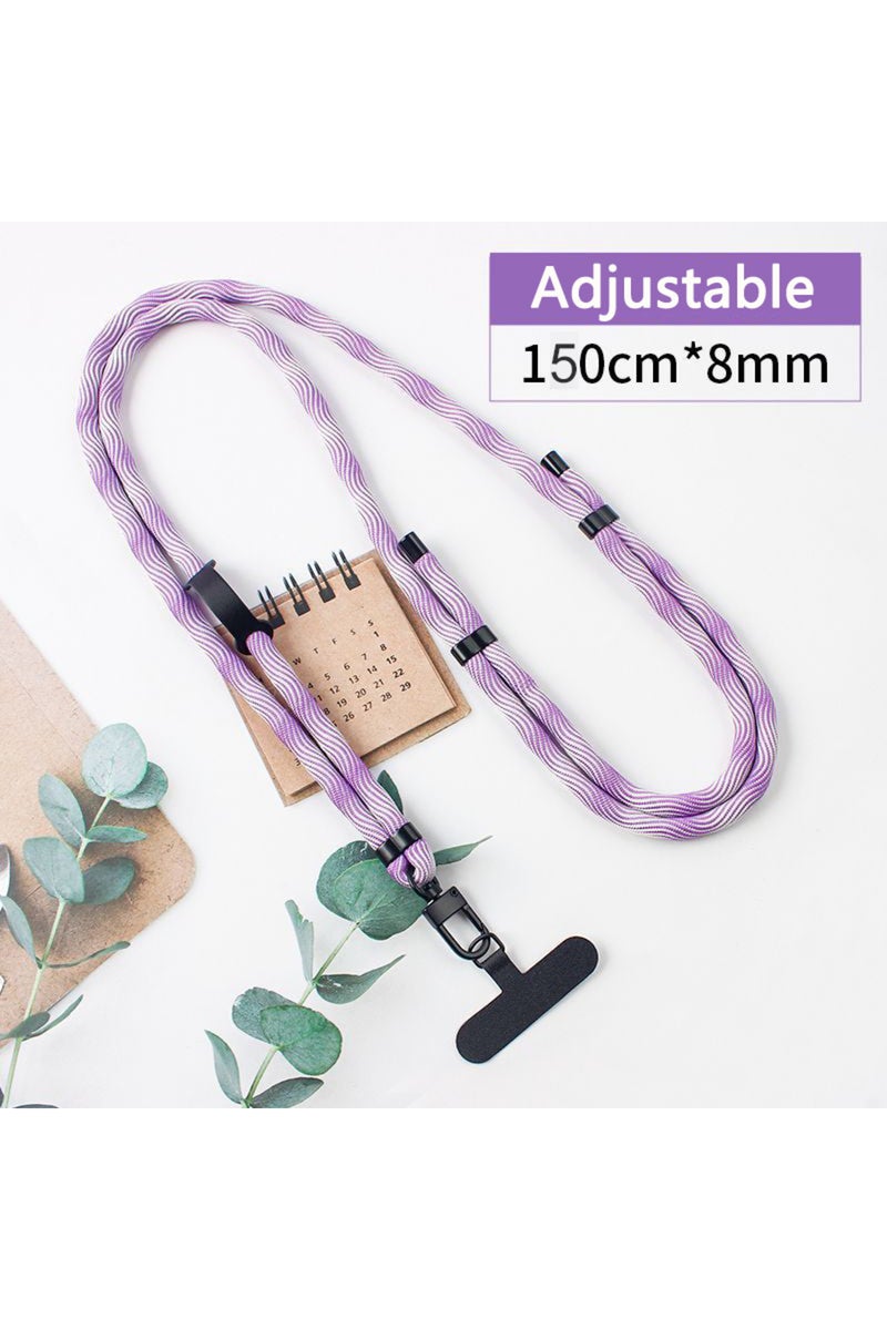 Polyester / Nylon shuiwen strips New Fashion Mobile Phone Lanyard Adjustable Outdoor Straps Universa