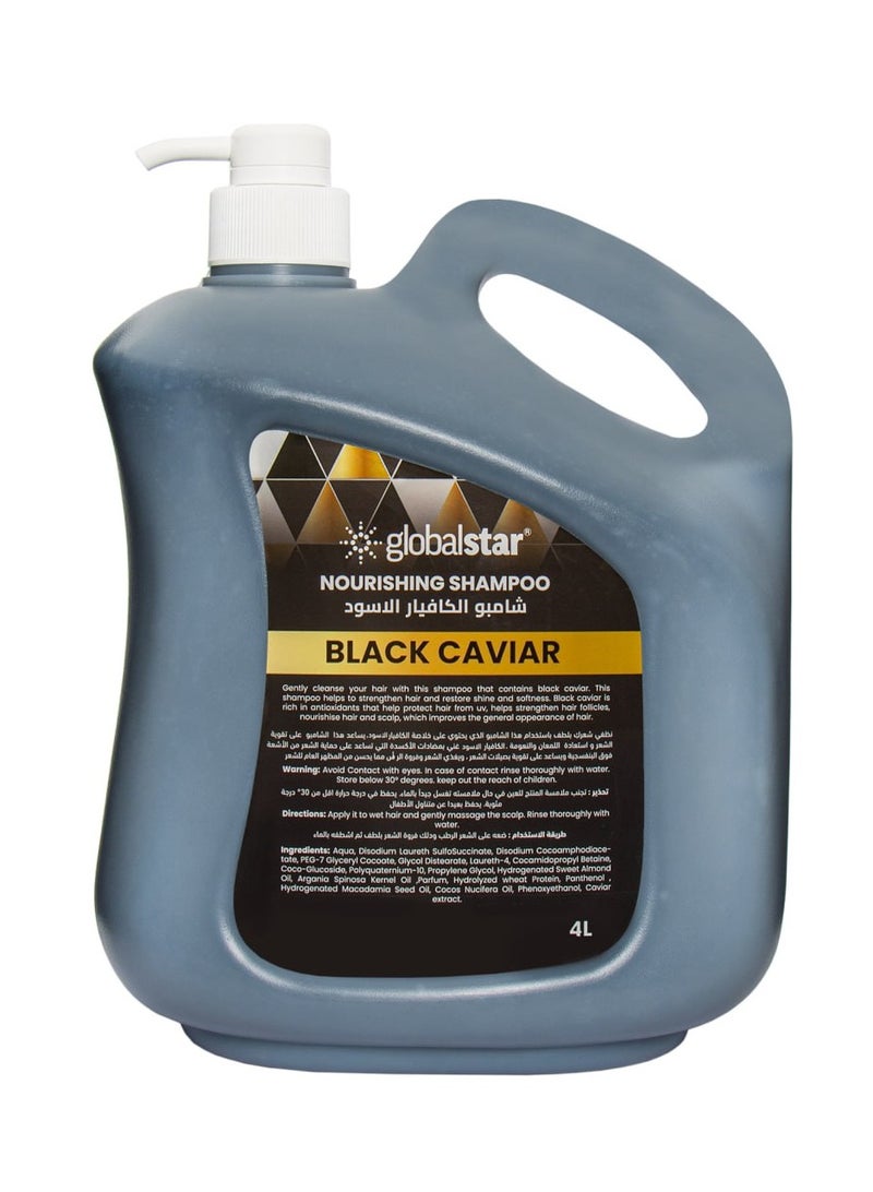 globalstar Black Caviar Hair Shampoo 4 L