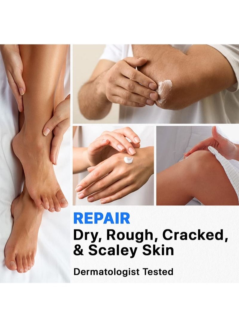 ISSUWEN - Urea Cream 42% + Salicylic Acid 2%, Foot Cream for Dry Cracked Heels Knees Elbows Hands Repair Treatment, Foot Moisturizer Corn Callus Dead Skin Remover Toenail Softener for Foot Care - Image 1