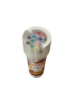 DECO 12 Watercolor Set with 2 Brushes  - Image 2