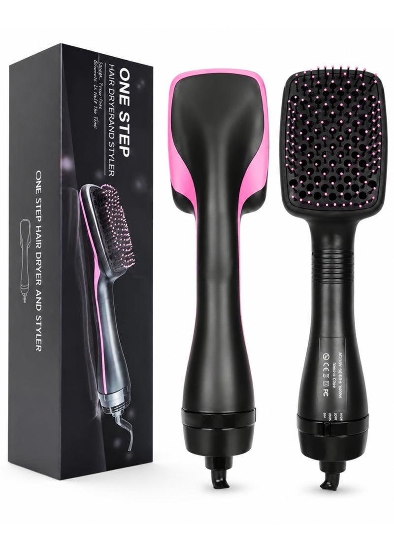 One Step 2-in-1 professional hair comb for smooth, curly, and straight hair. - Image 1