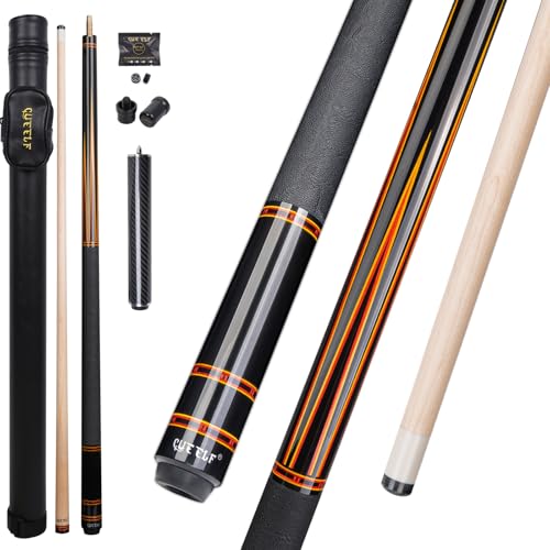 CUEELF Pool Cue Stick Low Deflection HandMade Inlay Billiard Cue Professional Billiard Pool Cue Sticks for Adults - Image 1