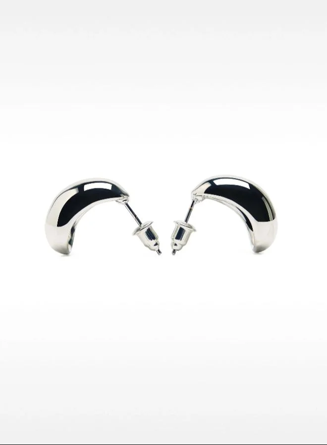 PARFOIS Silver Set Of Rings With Earrings for Women | Best Price UAE