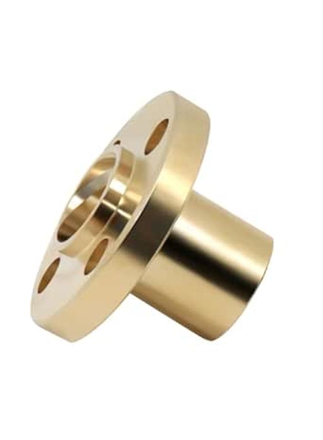 Childweet 4pcs Copper Trapezoidal Nut for Stepper Motor Printer Lead Screw Wear Resistant Easy to Use Golden - Image 1