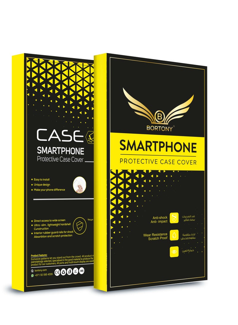 بورتوني غطاء حماية مع حامل قبضة الإصبع لهواوي P30 لايت - Image 4