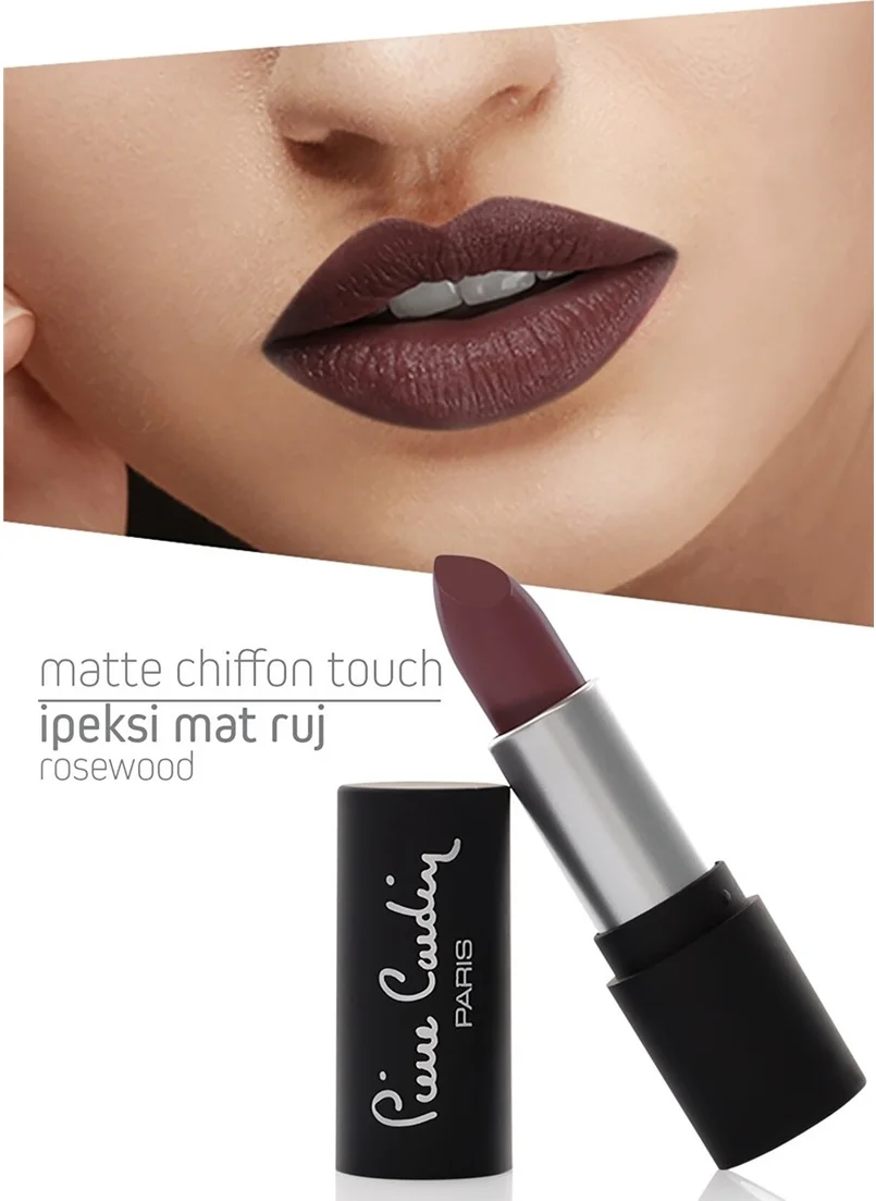 بيير كاردان Matte Chiffon Touch Lipstick - Rosewood 176 11189