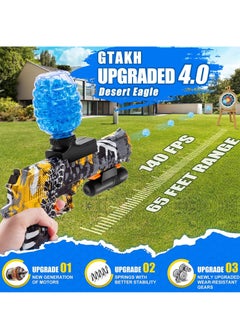 Moonmen Gel Balls Blaster M1911 Pistol Toy Gun Hydrogel Impact Game/Hydrogel- Ball Blaster Toy for Children's Outdoor Team Game Live CS Battles Cosplay  - Image 3