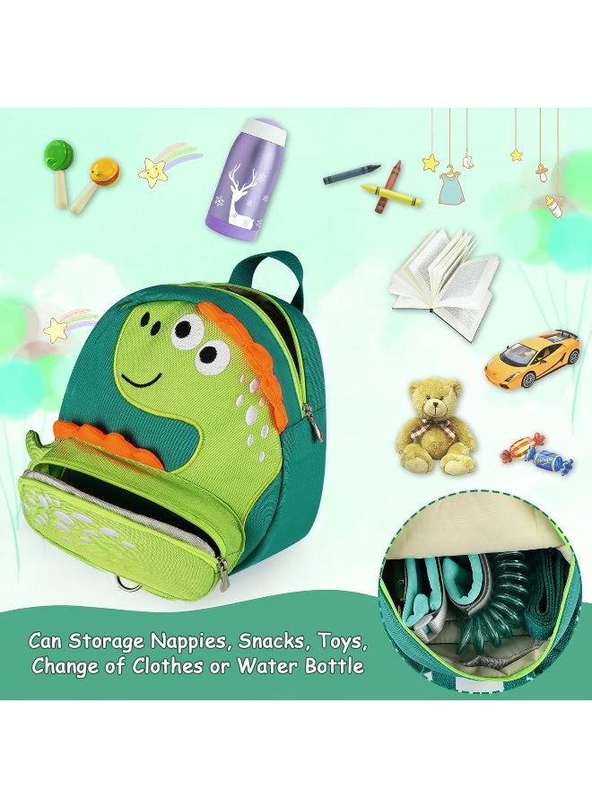 Accmor Toddler Harness Backpack Leash, Cute Dinosaur Backpacks with Anti Lost Wrist Link - Image 3