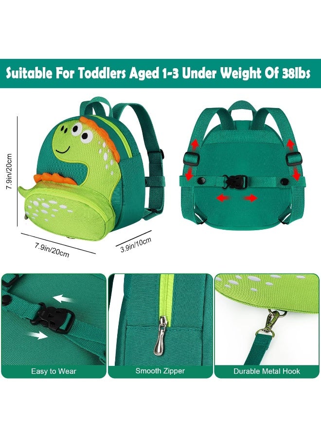 Accmor Toddler Harness Backpack Leash, Cute Dinosaur Backpacks with Anti Lost Wrist Link - Image 2